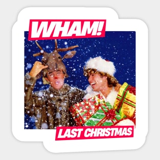 wham! last christmas Sticker